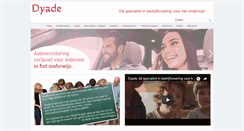 Desktop Screenshot of dyade.nl