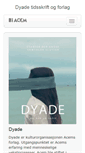 Mobile Screenshot of dyade.no